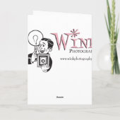 Kerstmis van de Aap van de sok Feestdagen Kaart (Achterkant)