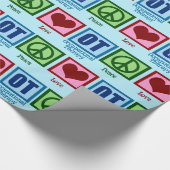 Kerstmis van de BeroepsTherapie van de Liefde van Cadeaupapier (Hoek)