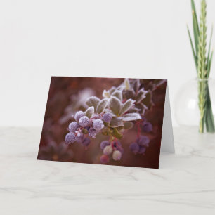 Kerstmis van de bes feestdagen kaart