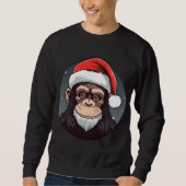 Kerstmis van de chimpansee trui (Voorkant)