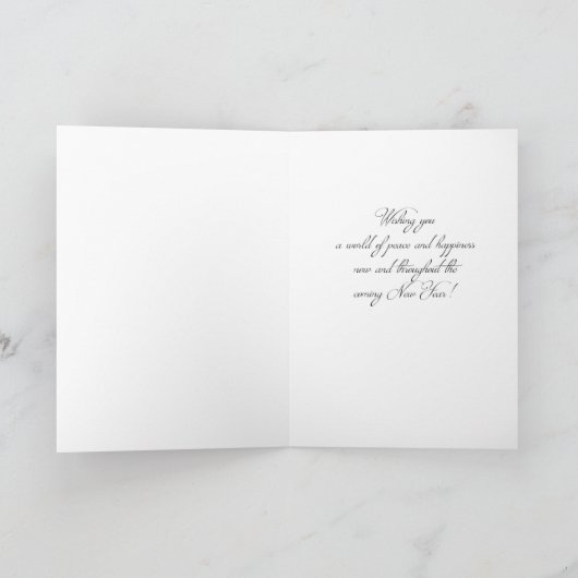 Kerstmis van de Corgi Kaart (Binnen)