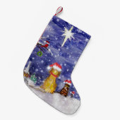 Kerstmis van de dieren kleine kerstsok (Voorkant (Hangend))