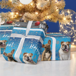Kerstmis van de dierenarts van honden cadeaupapier