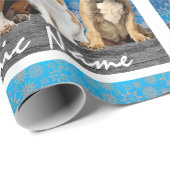 Kerstmis van de dierenarts van honden cadeaupapier (Rol Hoek)