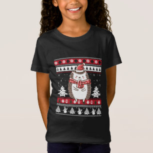 Kerstmis van de egel t-shirt