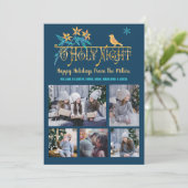 Kerstmis van de Heilige Nachtfamilie Foto's - Coll Kaart (Staand voorkant)