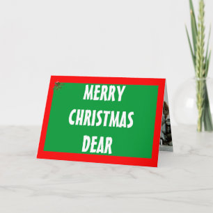 Kerstmis van de jacht feestdagen kaart