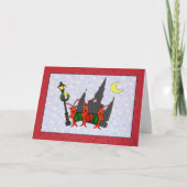 Kerstmis van de Kathedraal van de Feestdagen Kaart (Voorkant)