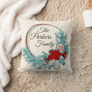 Kerstmis van de Kegel van de Kroon van de familie Kussen
