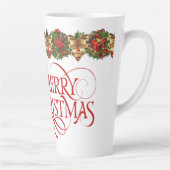 Kerstmis van de Kerstman Latte Mok (Rechts)