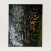 Kerstmis van de kleinzoon. legpuzzel (Verticaal)