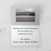 Kerstmis van de leurder feestdagen kaart (Binnen)