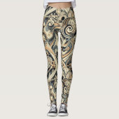 Kerstmis van de liefde: een Spaanse romantiek Leggings (Voorkant)