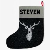 Kerstmis van de Mannen die de honger het hoofd bie Grote Kerstsok (Achterkant)