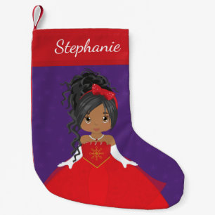 Kerstmis van de multiculturele prinses kleine kerstsok