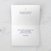 Kerstmis van de non wenst Drie Koningen bij Nacht Feestdagen Kaart (Binnen)