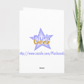 Kerstmis van de sneeuwman - het Italiaans Feestdagen Kaart (Achterkant)