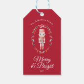 Kerstmis van de Tinnen Soldaat Cadeaulabel (Voorkant)