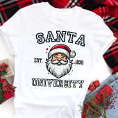 Kerstmis van de Universiteit van Santa Varsity Tri-Blend Shirt