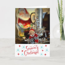 Kerstmis van de Vintage Retro Seizoenen