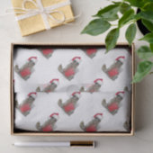 Kerstmis van de wasbeerbandiet Santa Tissuepapier (Geschenk)