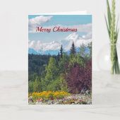 Kerstmis van Denali 97 Feestdagen Kaart (Voorkant)