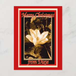 Kerstmis van Dixie Feestdagenkaart