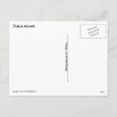 Kerstmis van Dublin Feestdagenkaart (Achterkant)