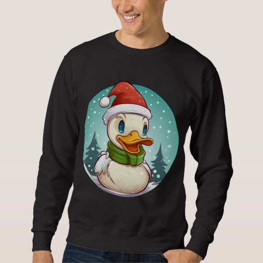 Kerstmis van eenden trui (Voorkant)