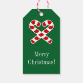 Kerstmis van en naar cadeau labels met touw cadeaulabel (Achterkant)