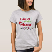 Kerstmis van favoriete mam t-shirt (Voorkant)