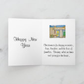 Kerstmis van Fe van de kerstman Feestdagen Kaart (Binnen)