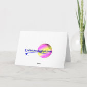 Kerstmis van Florida.: -) Feestdagen Kaart (Achterkant)