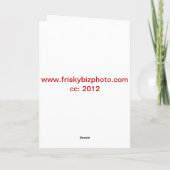 Kerstmis van Havanese Feestdagen Kaart (Achterkant)