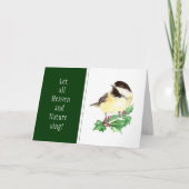 Kerstmis van het Heilige Schrift liet al Hemel en Feestdagen Kaart (Voorkant)