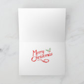 Kerstmis van Jackson van de Sterrennacht Vierkante Feestdagen Kaart (Binnen)