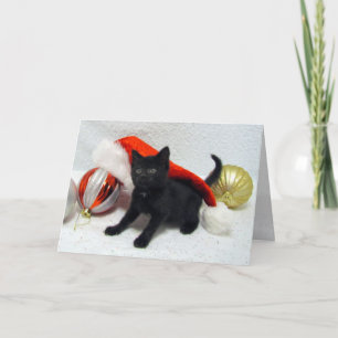 Kerstmis van Joon - Kat / Keuken - Gevouwen Kaart
