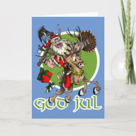 Kerstmis van Juli van de god Feestdagen Kaart