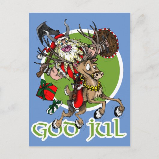 Kerstmis van Juli van de god Feestdagenkaart (Voorkant)
