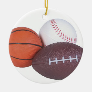 Kerstmis van Kerstmis van de Spelers van de Keramisch Ornament