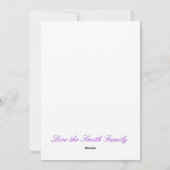 Kerstmis van Louisiane Cajun Feestdagenkaart (Achterkant)