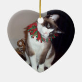 Kerstmis van Love Latte Keramisch Ornament (Achterkant)