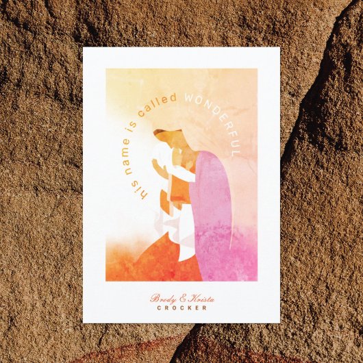 Kerstmis van Maria en het kindje Jezus Feestdagenkaart