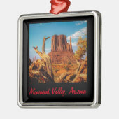 Kerstmis van Monument Valley Metalen Ornament (Links)