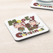Kerstmis van Mooey Drankjes Onderzetter (Linkerzijde)