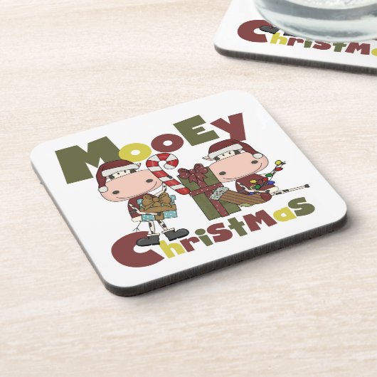 Kerstmis van Mooey Drankjes Onderzetter (Linkerzijde)