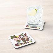 Kerstmis van Mooey Drankjes Onderzetter (Rechterzijde)