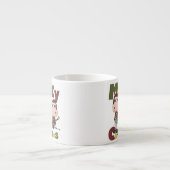 Kerstmis van Mooey Espresso Kop (Voorkant)