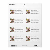 Kerstmis van Mooey Etiket (Full Sheet)