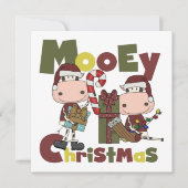 Kerstmis van Mooey Feestdagenkaart (Voorkant)